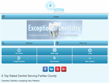 Tablet Screenshot of novadentalstudio.com
